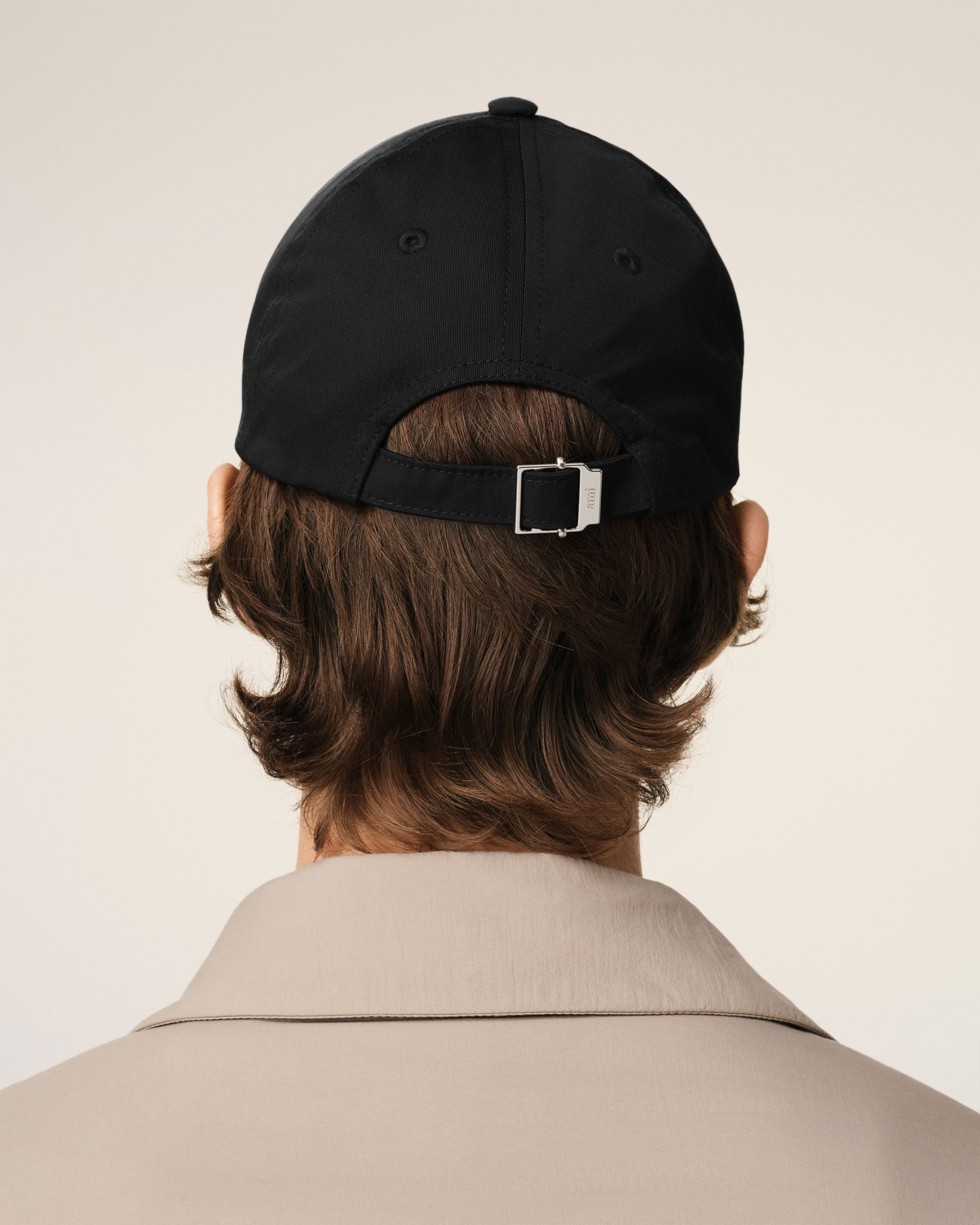 BLACK TWILL AMI DE COEUR STUD CAP - 6
