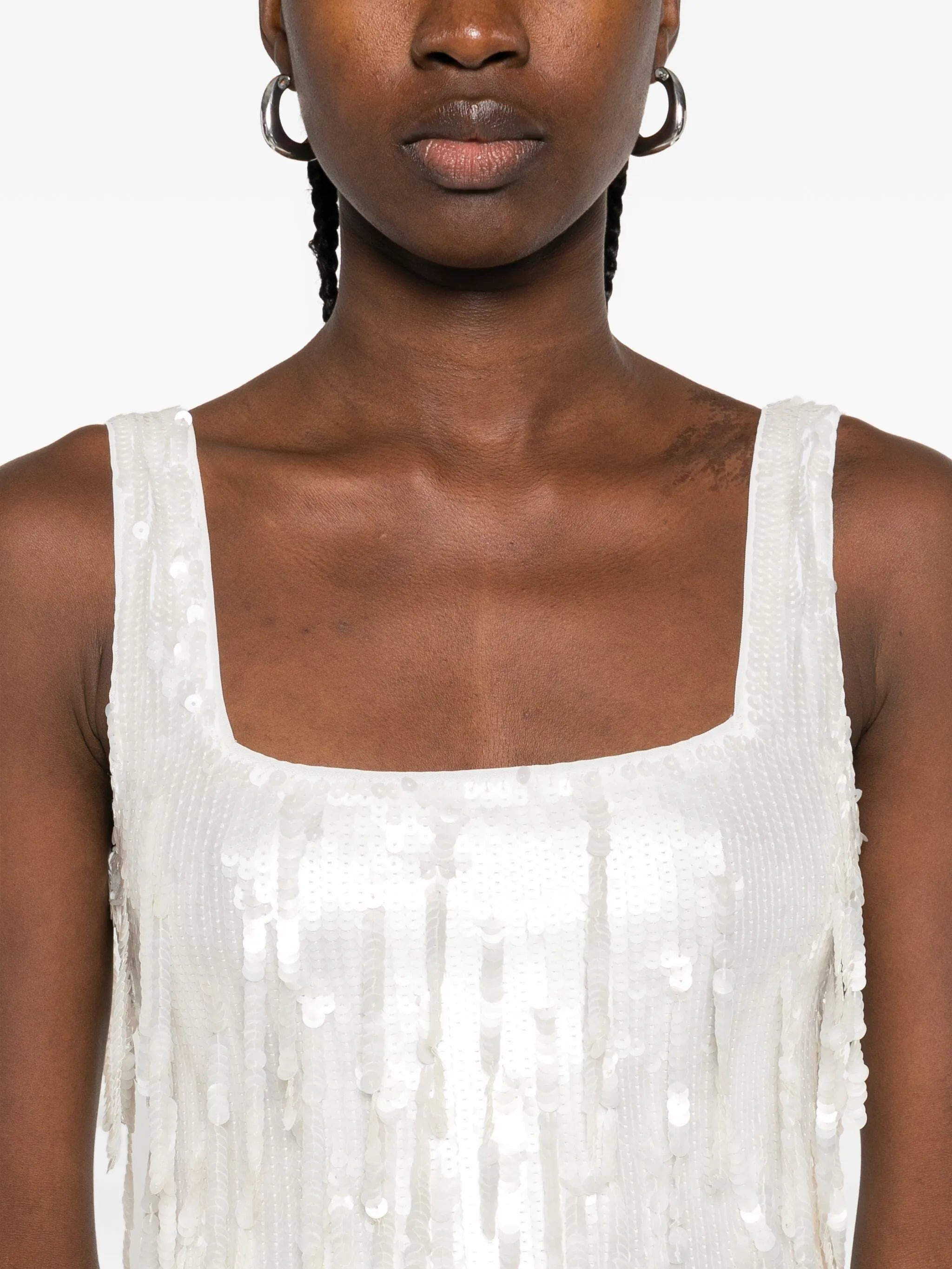 Staud Le Sable Sequin-embellished Mini Dress - 2