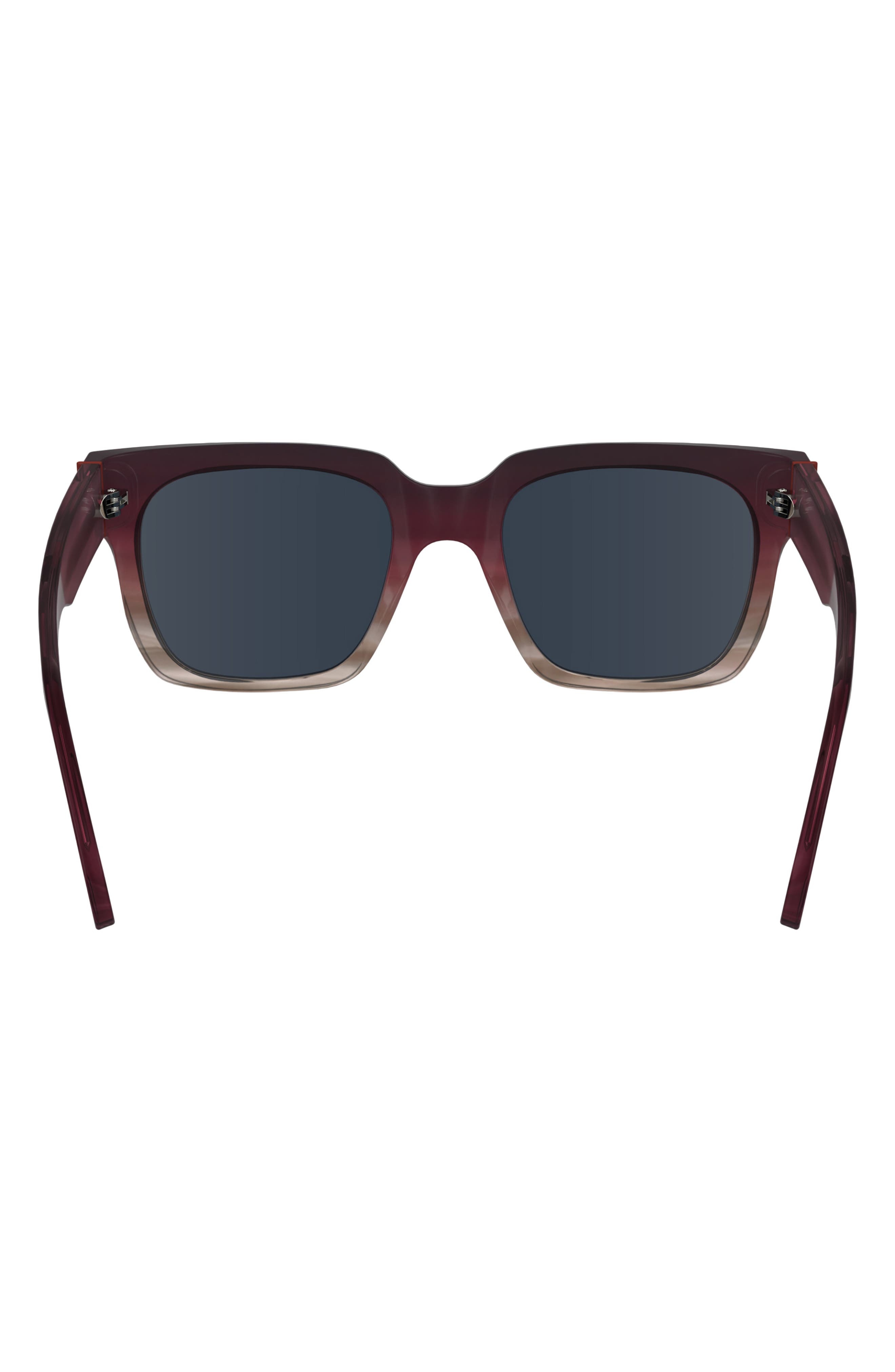 Paul Smith Kenley 52mm Rectangular Sunglasses in Burgundy/Beige at Nordstrom - 3