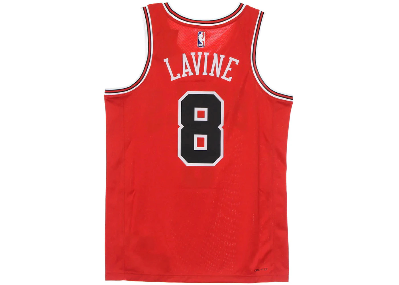Nike NBA Chicago Bulls Zach Lavine Icon Edition Swingman Jersey Chicago Red/Black/White - 2