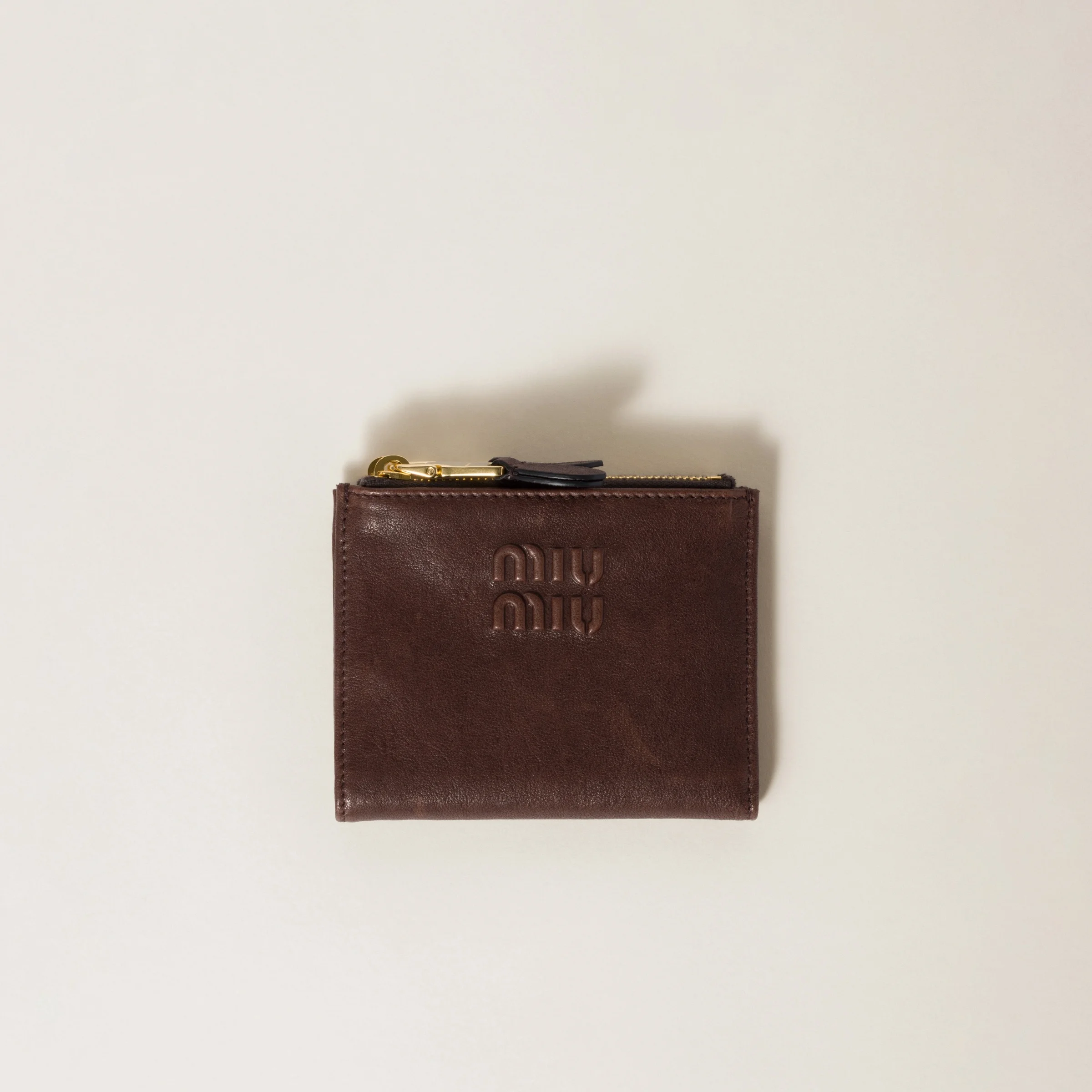 Small nappa leather wallet - 1