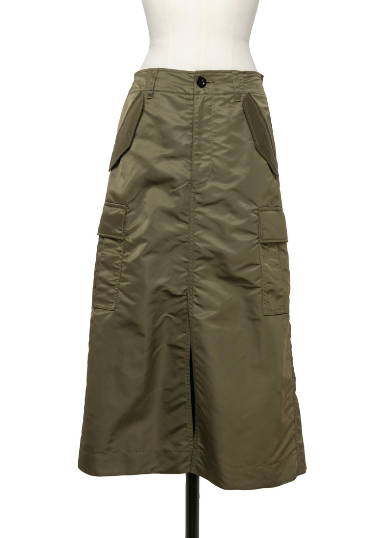 Nylon Twill Skirt - 1