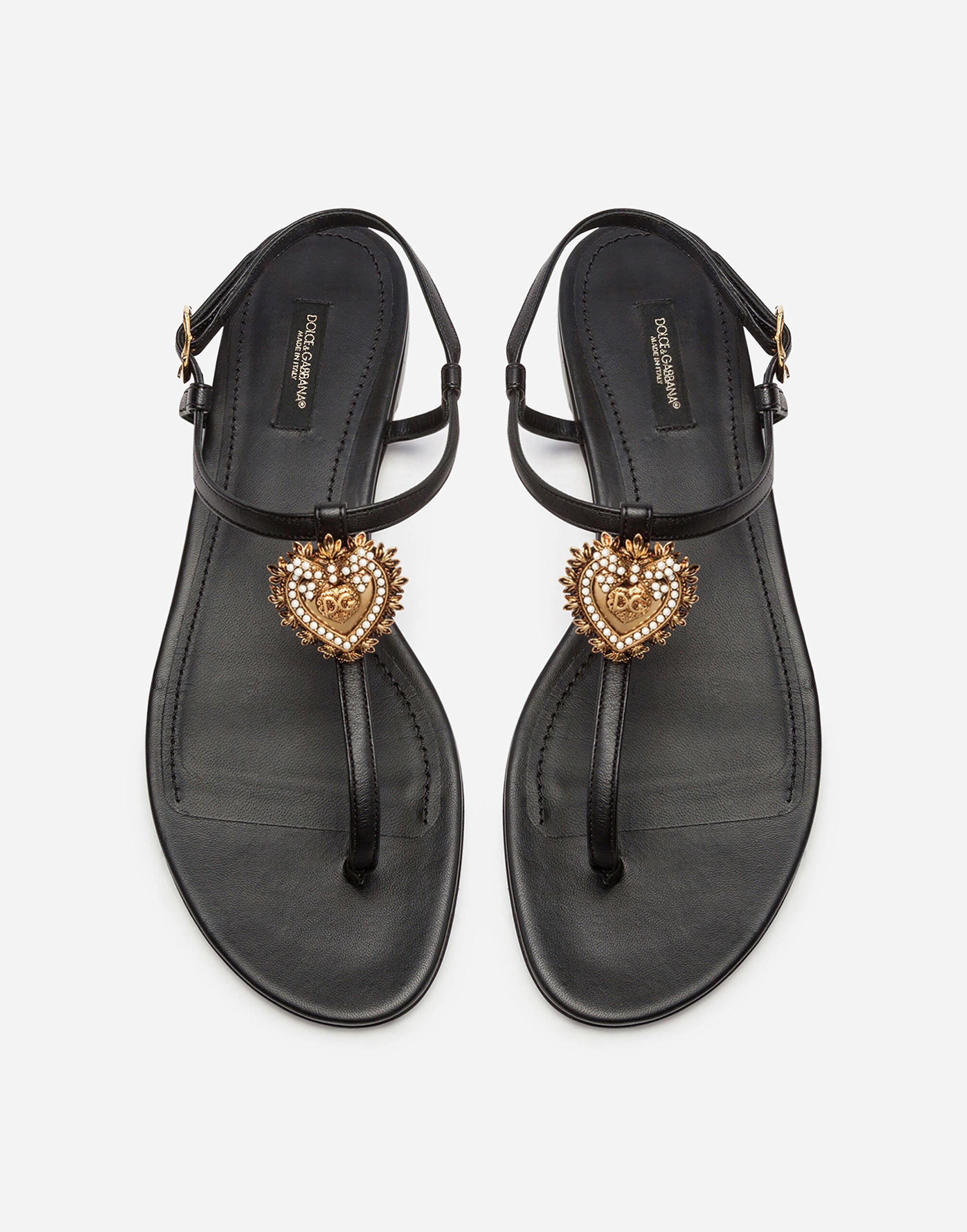 Nappa leather Devotion flip flops - 3