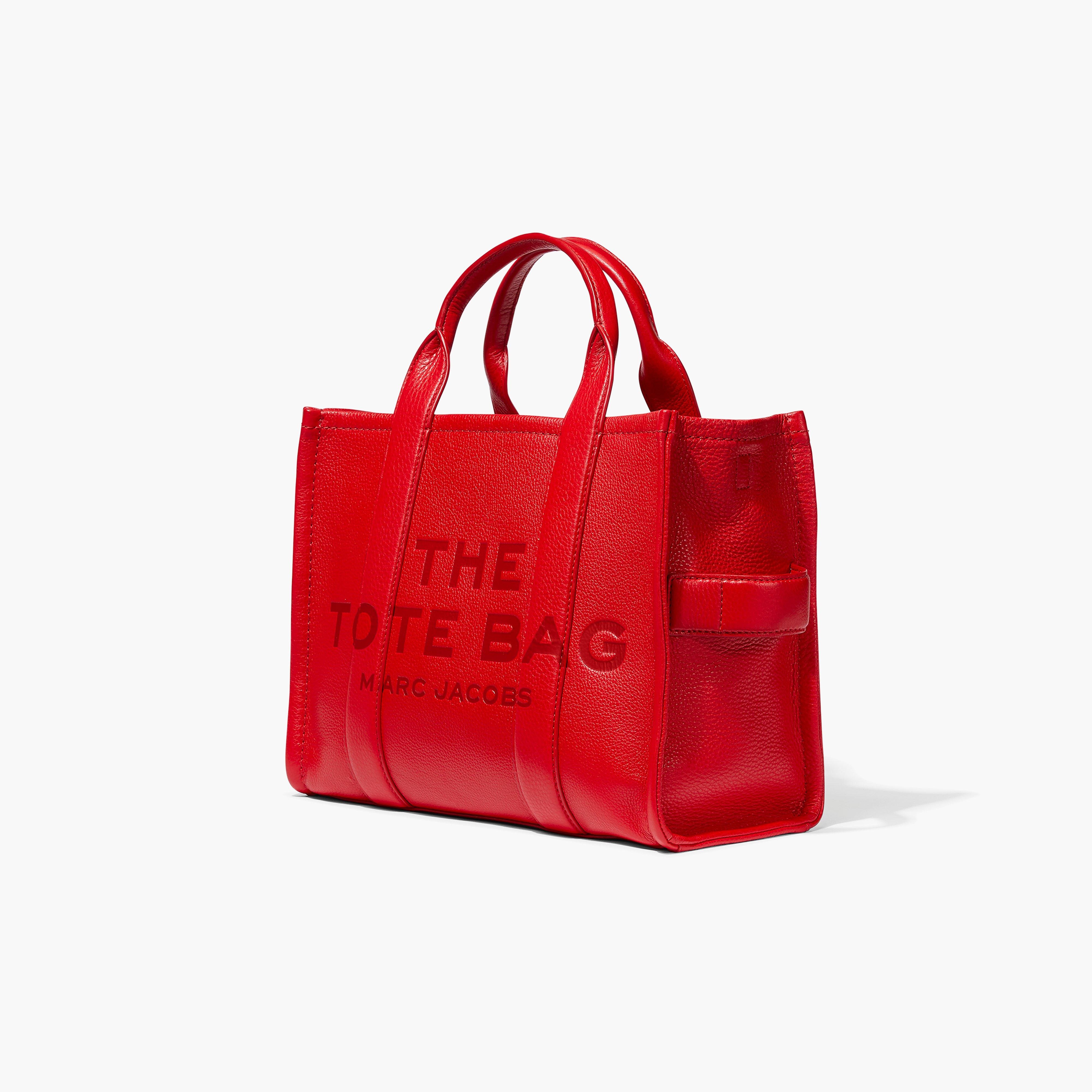THE LEATHER SMALL TOTE BAG - 5