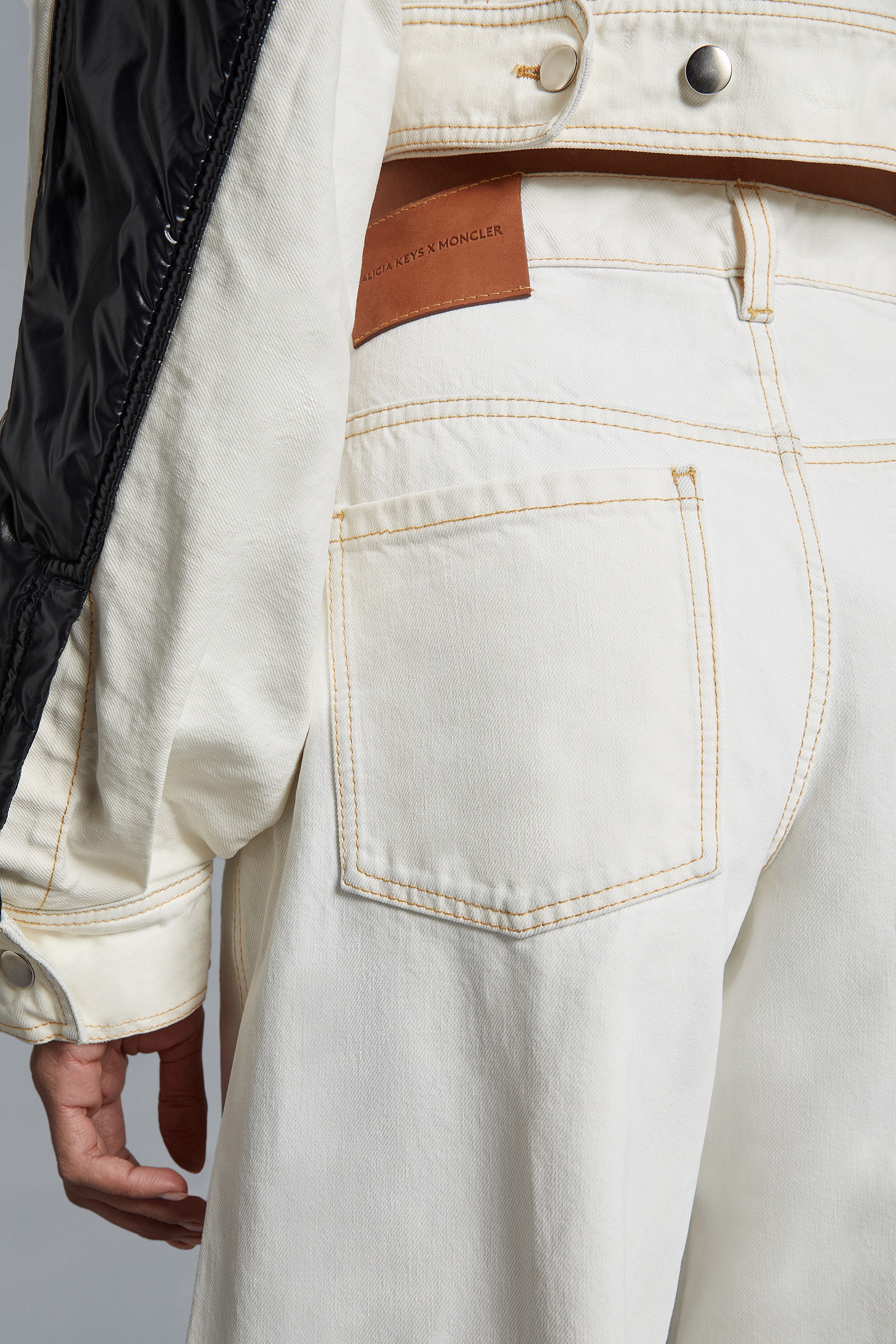 Bleached Denim Jeans - 6