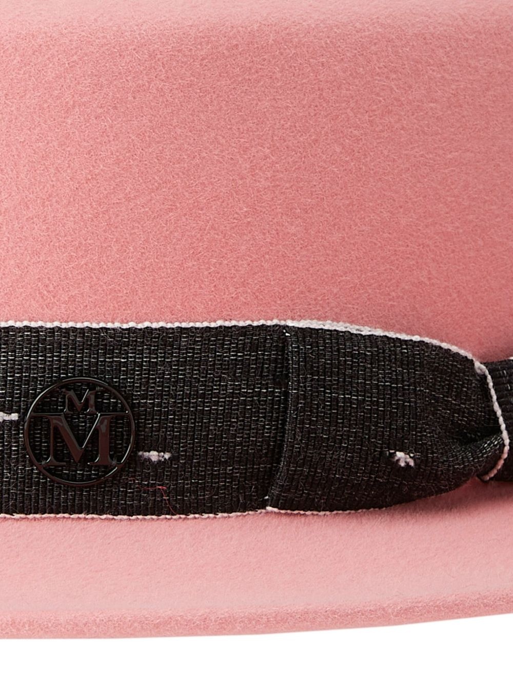 Kiki logo-detail wool fedora - 2