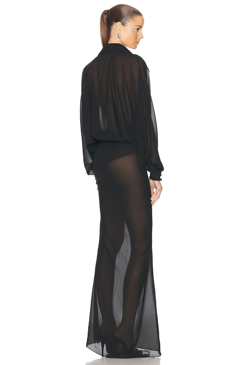 MÔNOT Chiffon Dress outlook