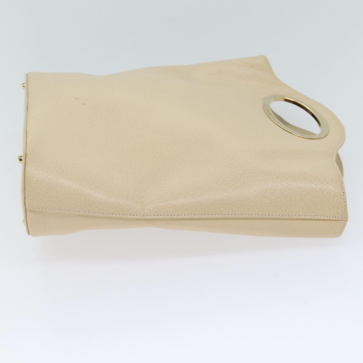 GUCCI Hand Bag Leather Beige 000 1553 000 1553 - 3