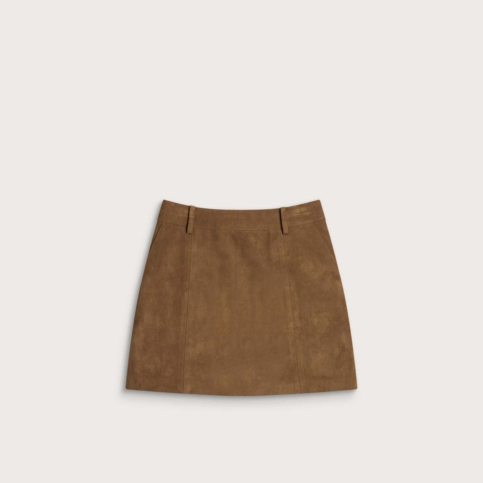 Dunst Alter-Suede Mini Skirt - 1