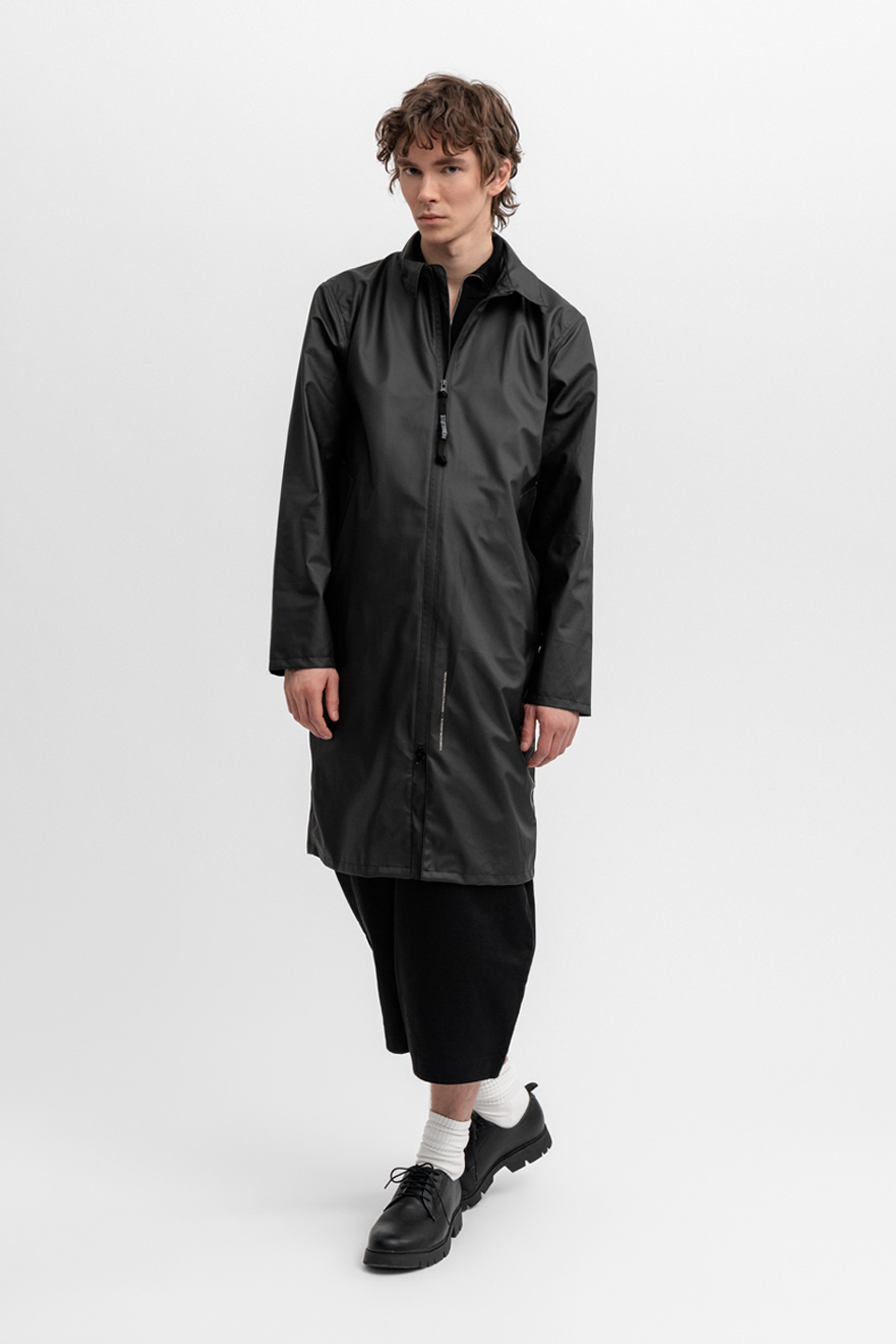 Portabello Lightweight Parka Black - 2
