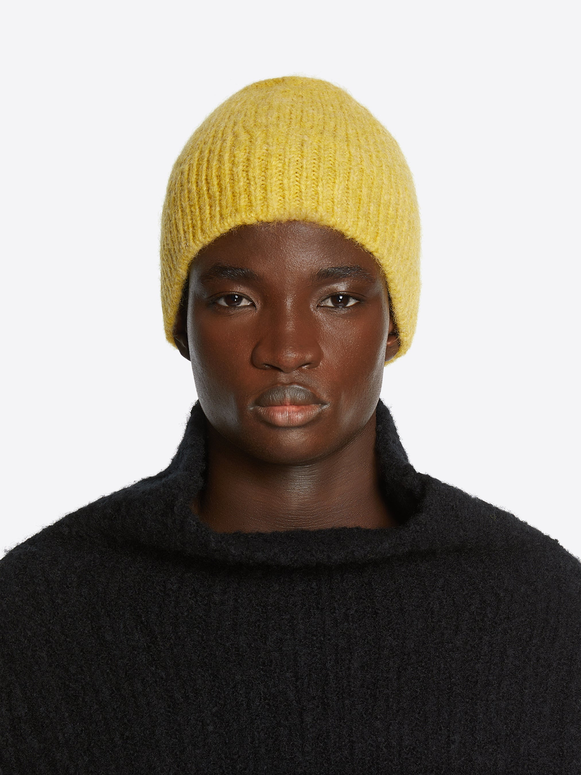 ALPACA BLEND BEANIE - 3