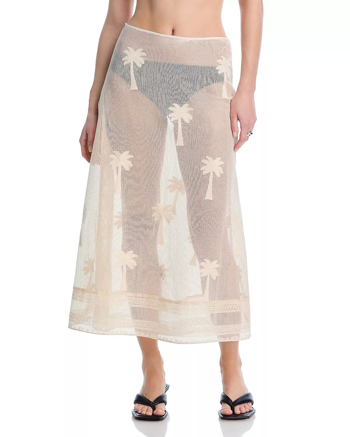 Fair Winds Mesh Cover-Up Skirt - 1