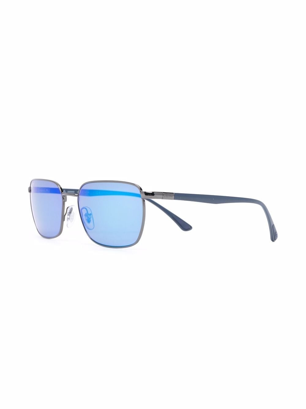 mirrored rectangle-frame sunglasses - 2