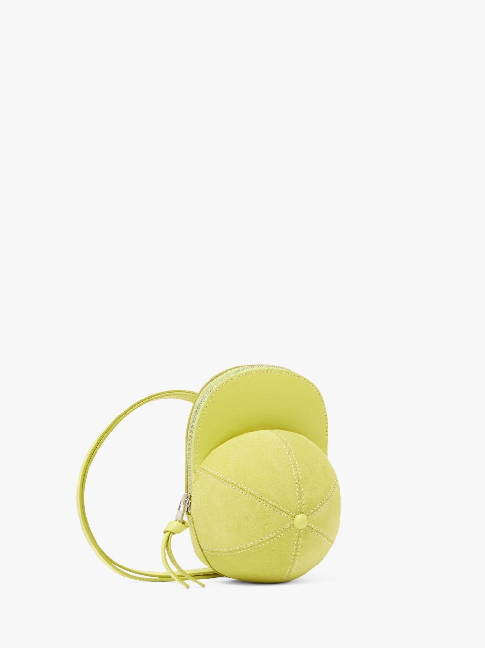 MEDIUM CAP BAG - SUEDE CROSSBODY BAG - 2