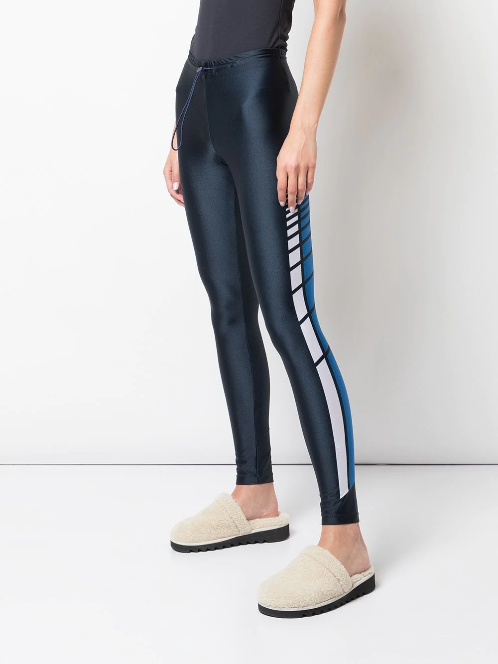 side stripe leggings - 3