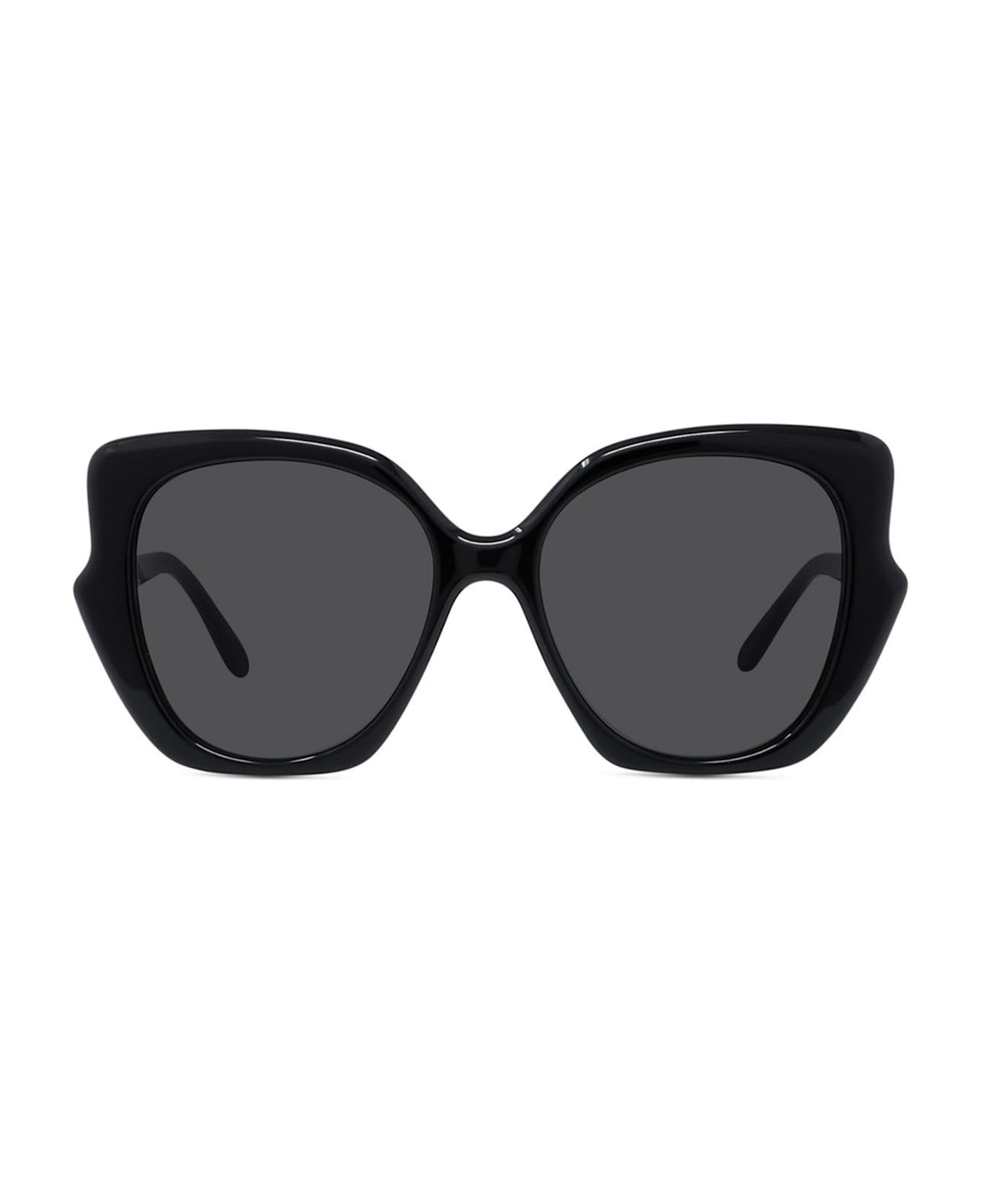 【送料&関税込】Loewe Lw40133i - Shiny Black Sunglasses loewe-thin-lw40133i-01a-55-17-