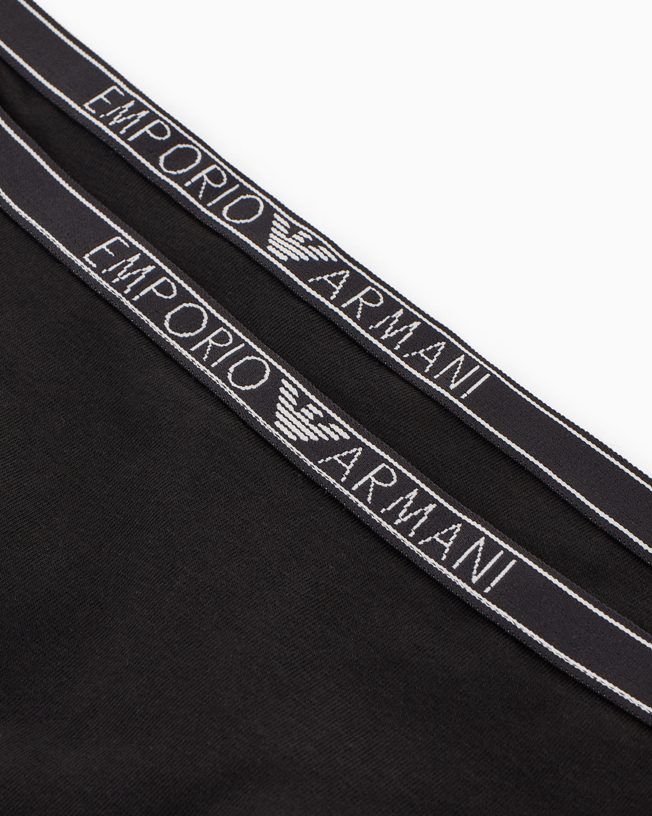 Two-pack of ASV Essential organic-cotton thongs with logo - 4