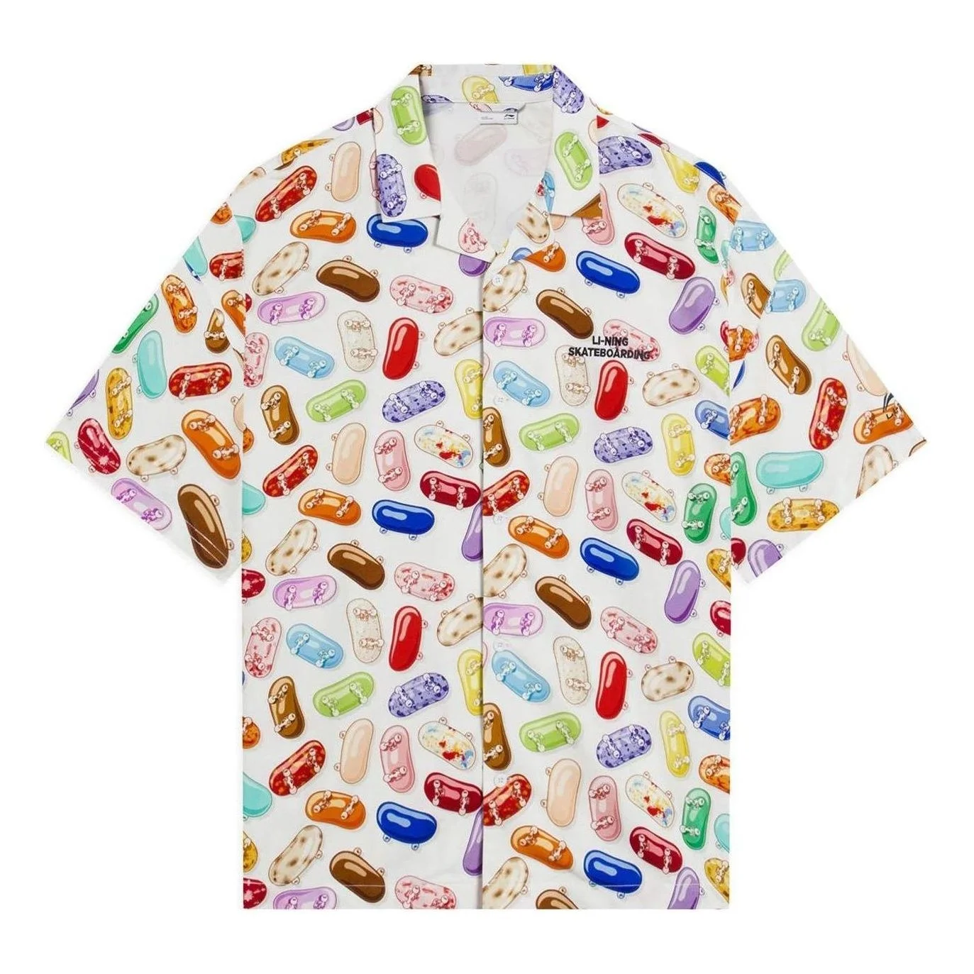 Li-Ning x Phil Hackett & Pablo Ientile Loose Fit Shirt 'Multi-Color' ASHS461-1 - 1