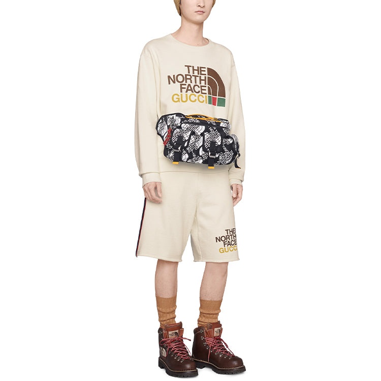 Gucci x THE NORTH FACE Cotton Sweatshirt 'Ivory' 626990-XJDCM-9756 - 3