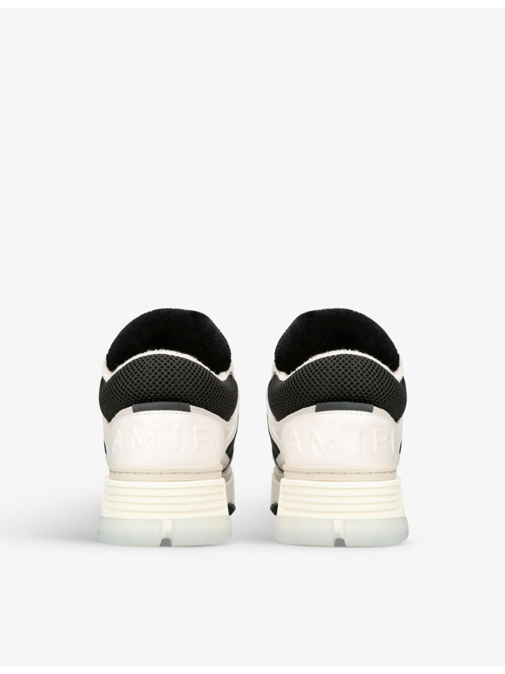 MA-1 leather low-top trainers - 4