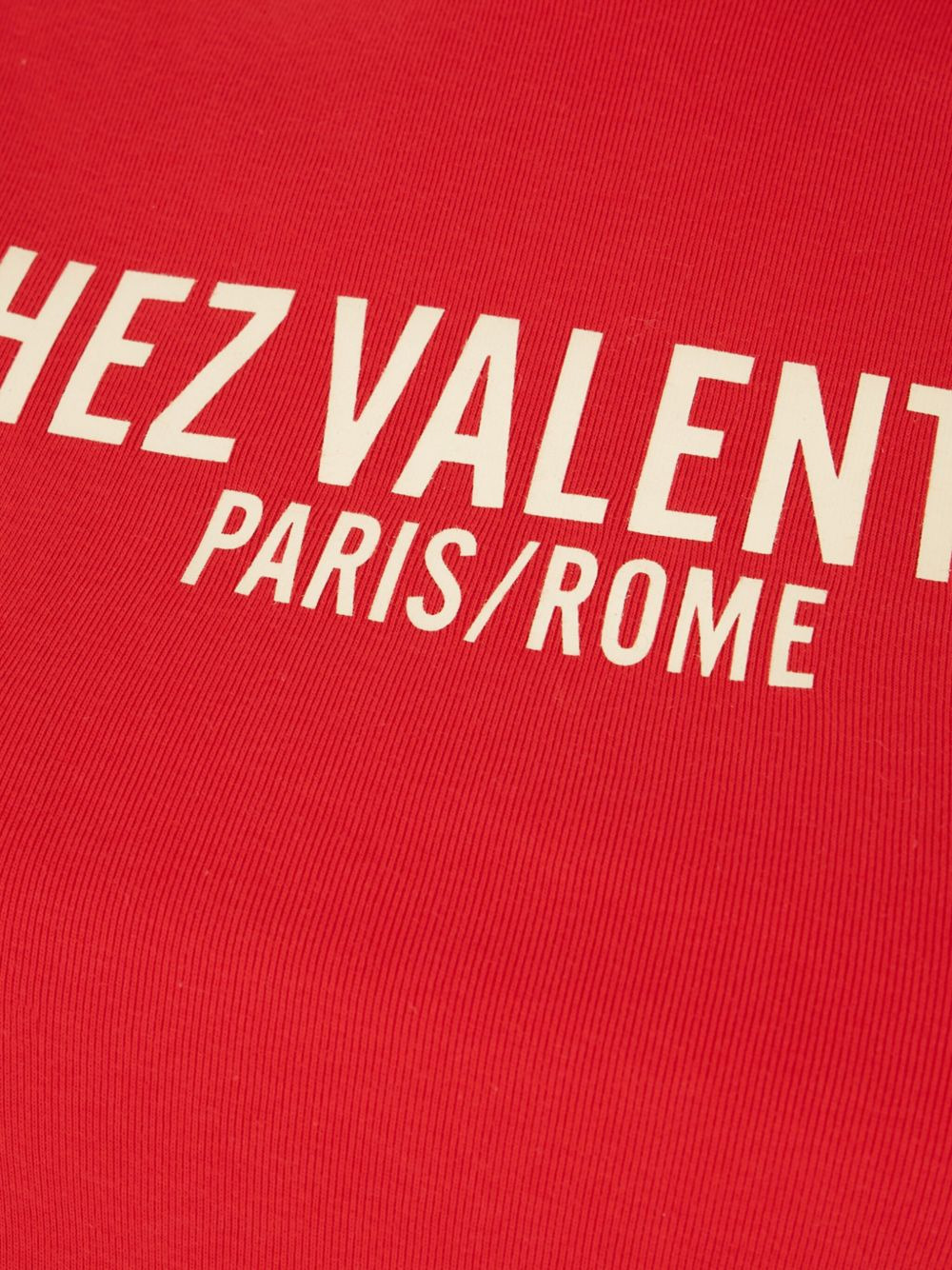 Chez Valentino-print T-shirt - 3