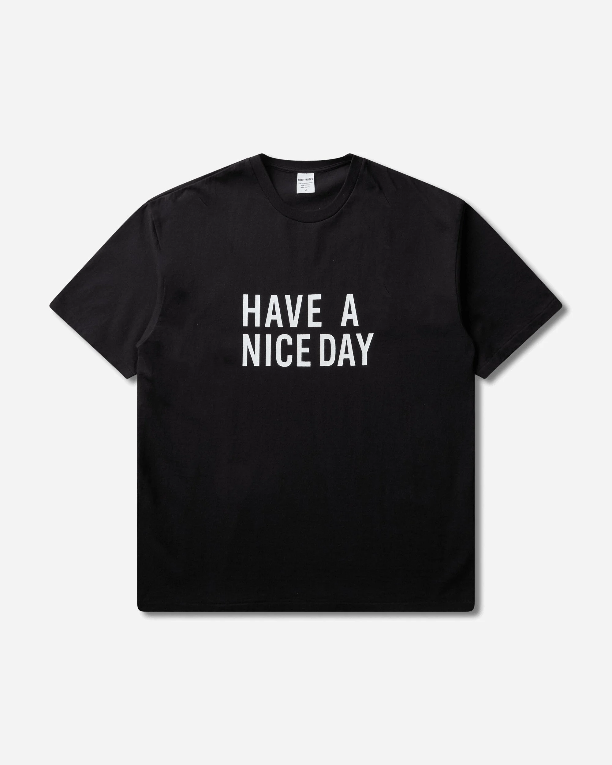 Men's Washed Heavy Weight T-Shirt (Type-14) Black - 1