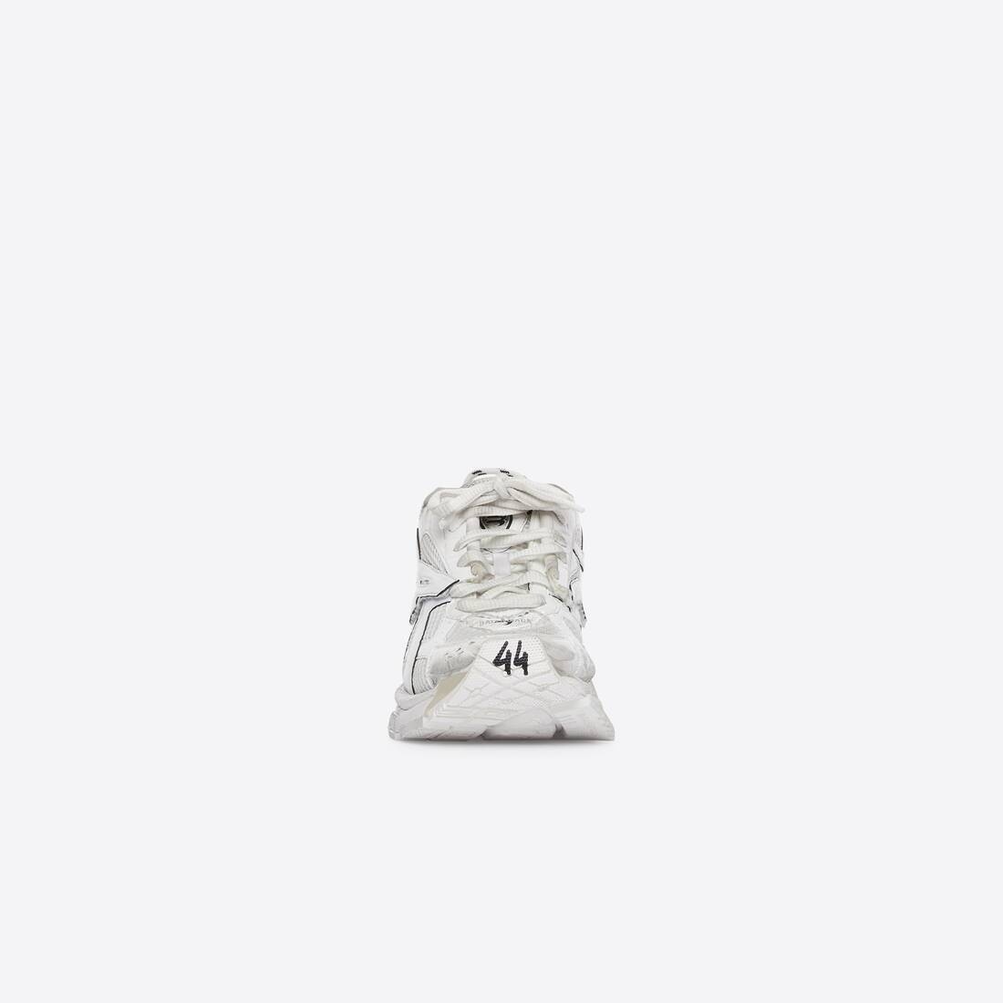 Men's Runner Sneaker in White - 3