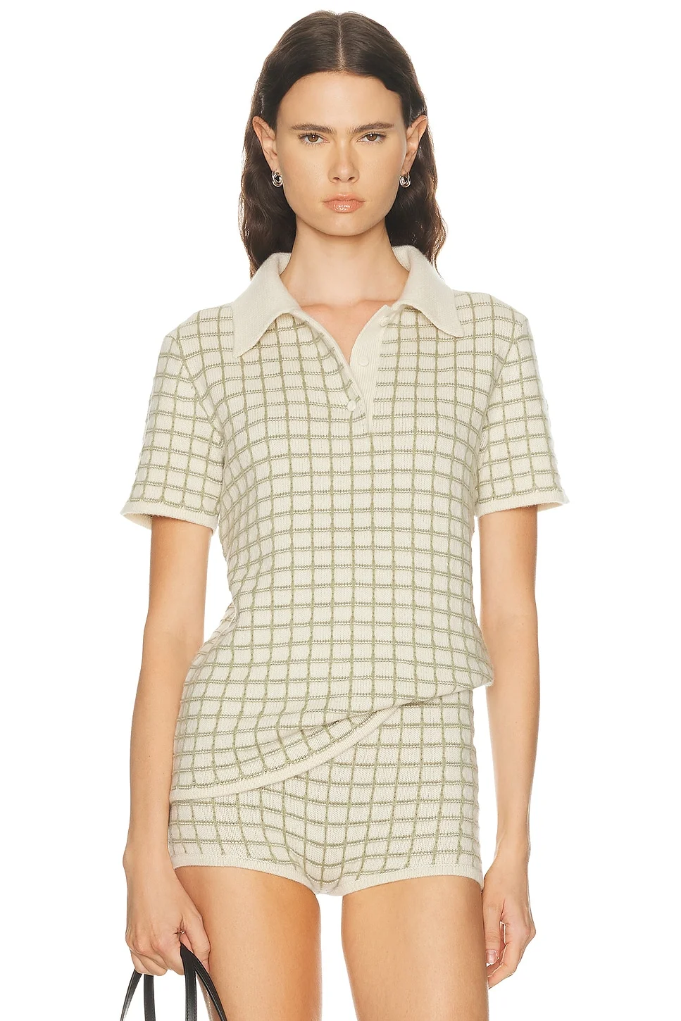 Ida Checkered Polo Shirt - 1