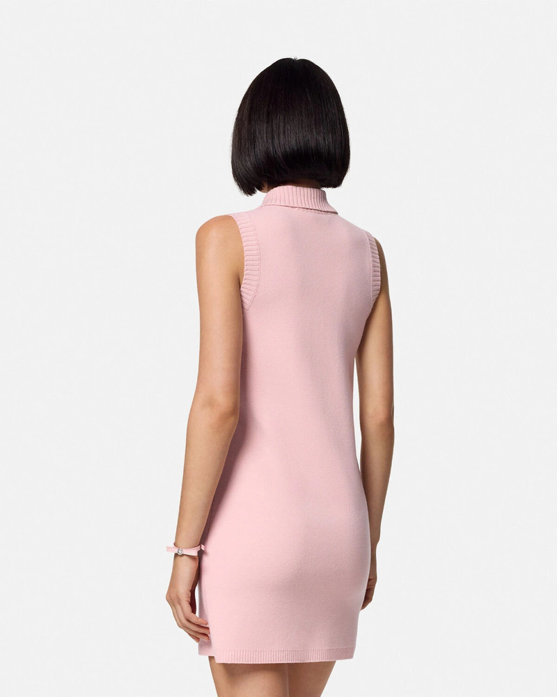 Cashmere-Blend Shift Knit Mini Dress 5