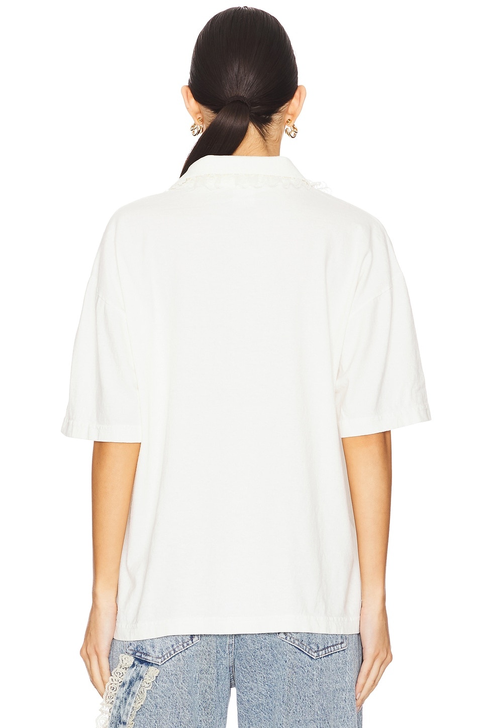 Cletus Lace Trim Polo - 3