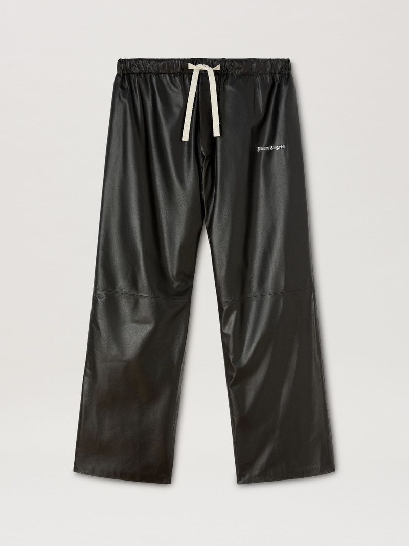 Classic Logo Leather Pants 1