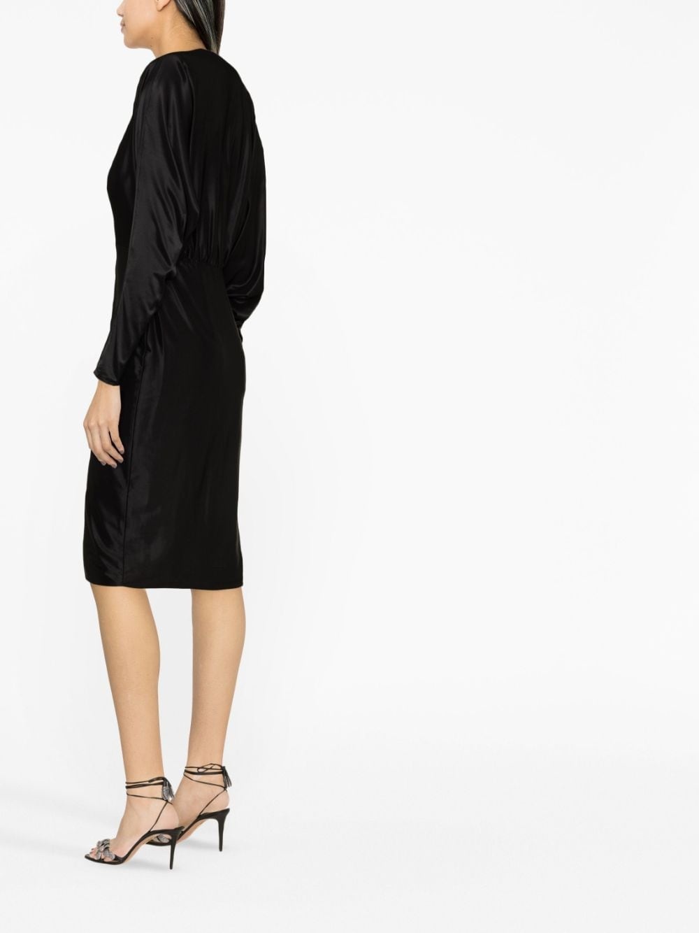 ワンピース ALEXANDRE VAUTHIER V-neck jersey dress (232DR1934 BLACK) ALEXANDRE VAUTHIER V-neck jersey dress | julianfashion