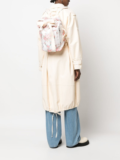 Simone Rocha floral-print backpack outlook