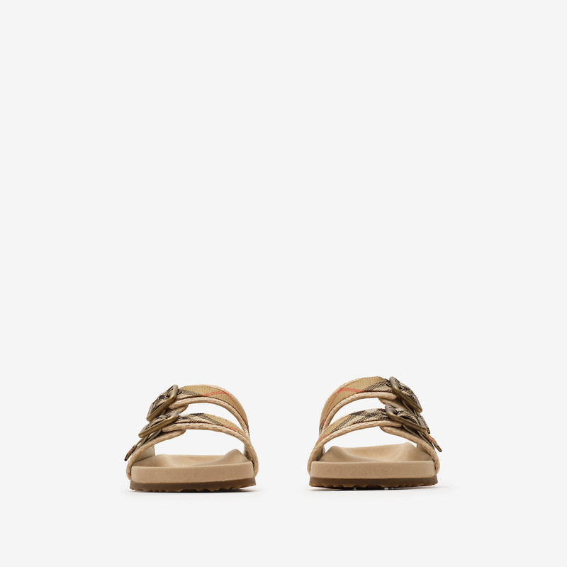Burberry Raffia-effect Urchin Sandals outlook