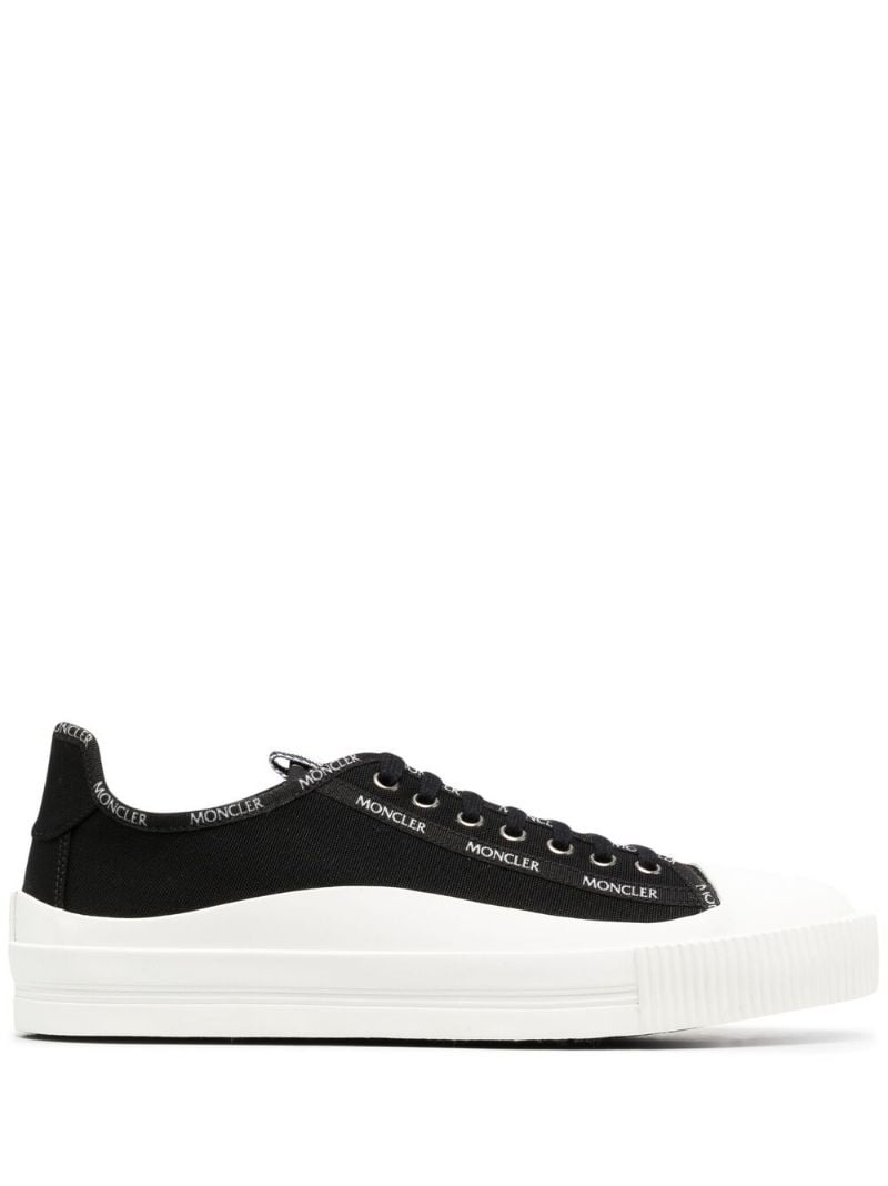 Glissiere low-top canvas sneakers - 1