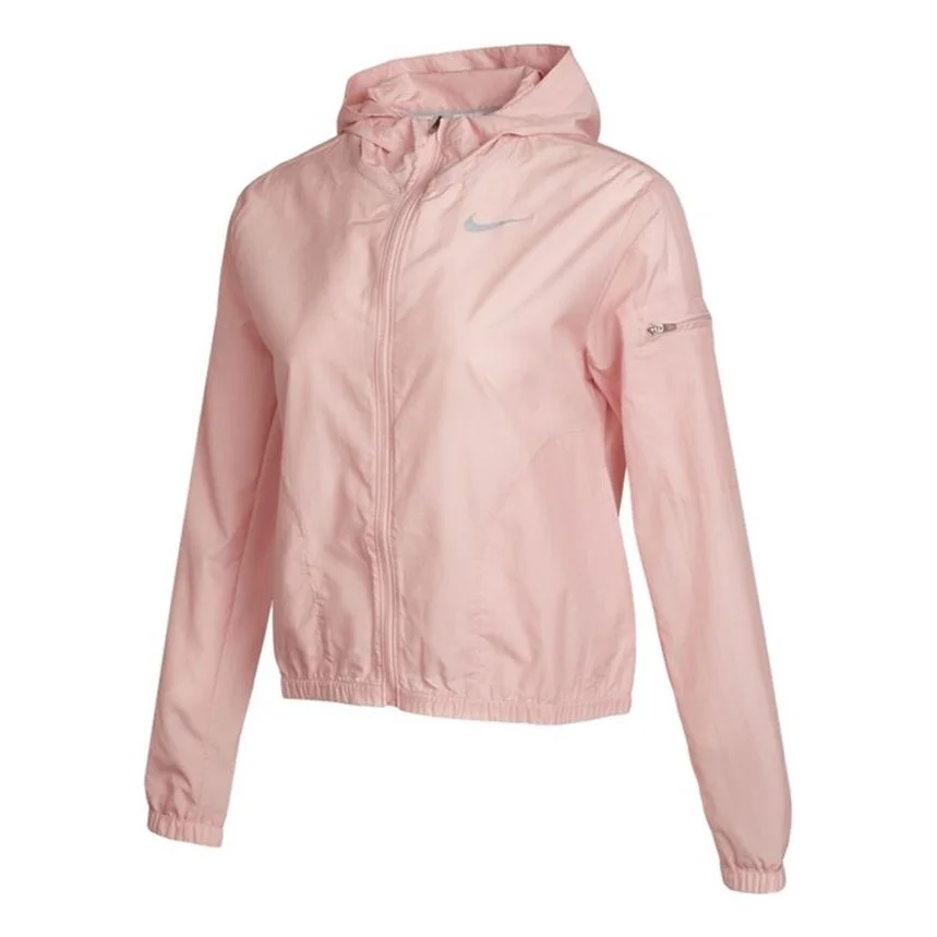 (WMNS) Nike AS W NK IMP LGHT JKT Jacket HD PINK GLAZE CZ9541-630 - 1