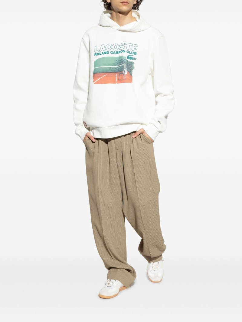 LACOSTE Rolland Garros Club hoodie outlook