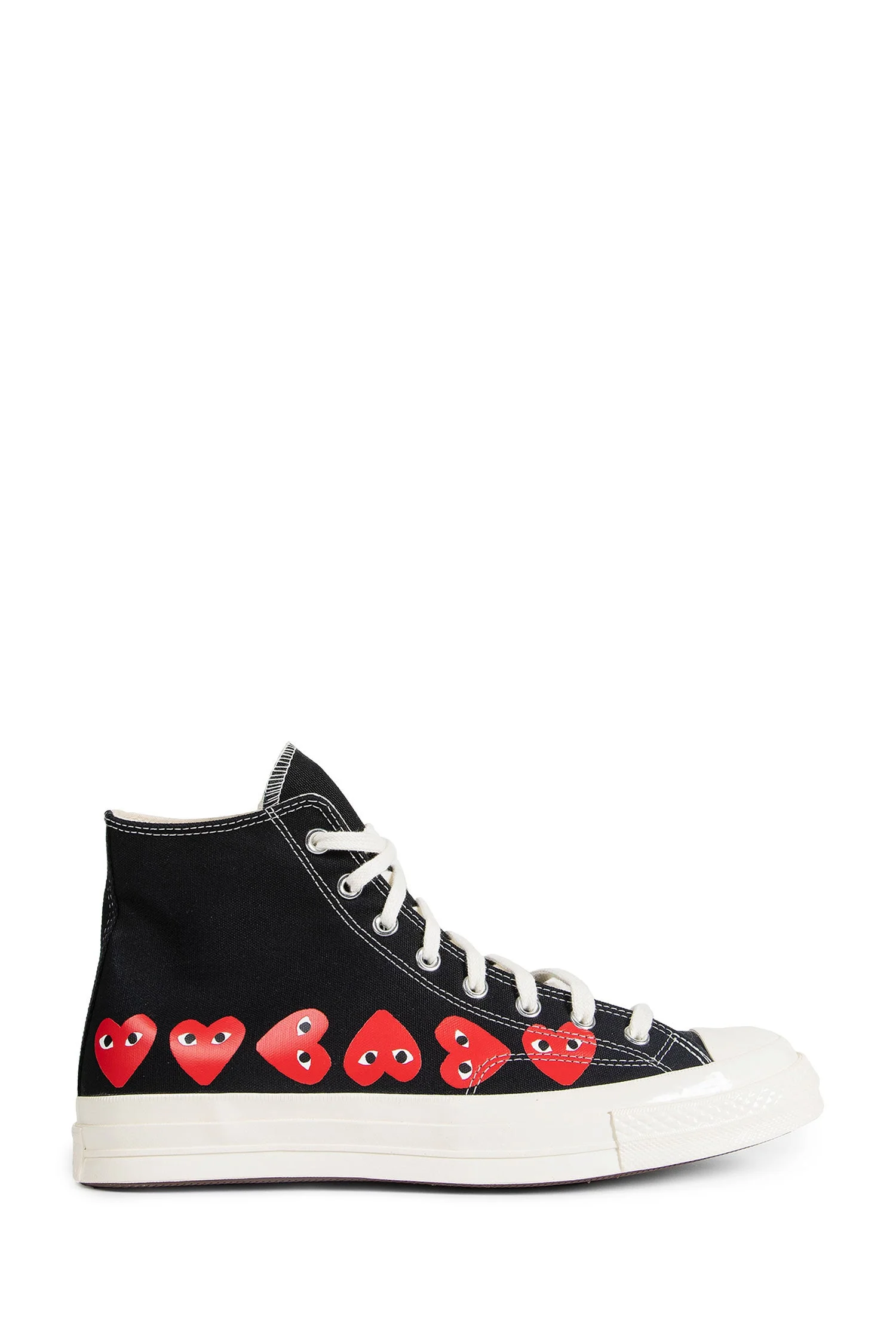 Multi Heart Hi-top Sneakers - 1