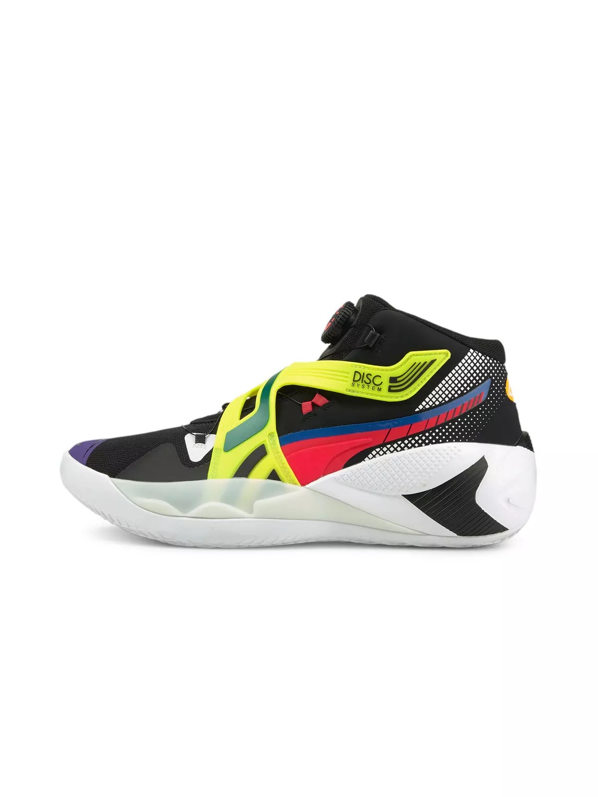DISC Rebirth "Black/Yellow" Men's Basketball Shoe - 2