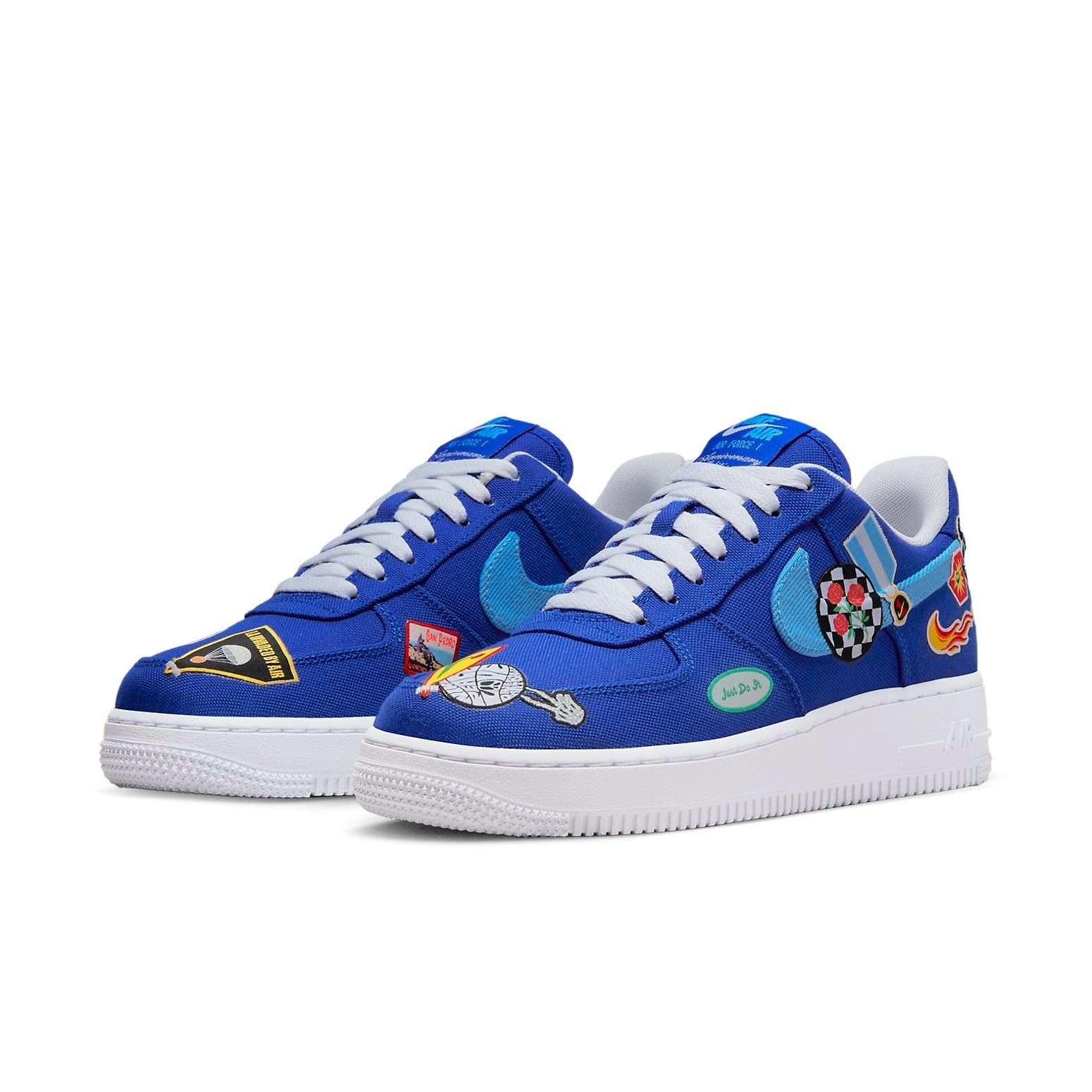 (WMNS) Nike Air Force 1 '07 'Patched Up - Los Angeles' DX2306-400 - 3
