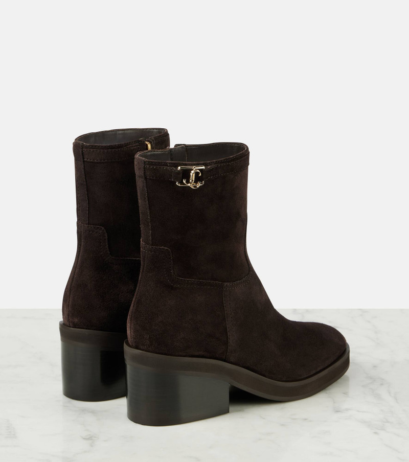 JIMMY CHOO Yasmin 70 suede ankle boots outlook