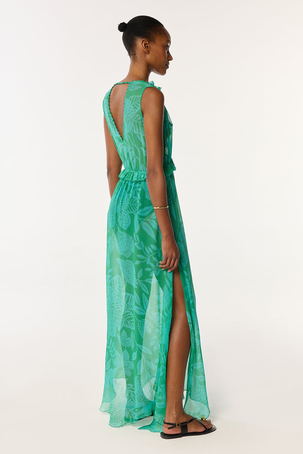 Long Dress Ciao - Mint Macro Stelis - 3
