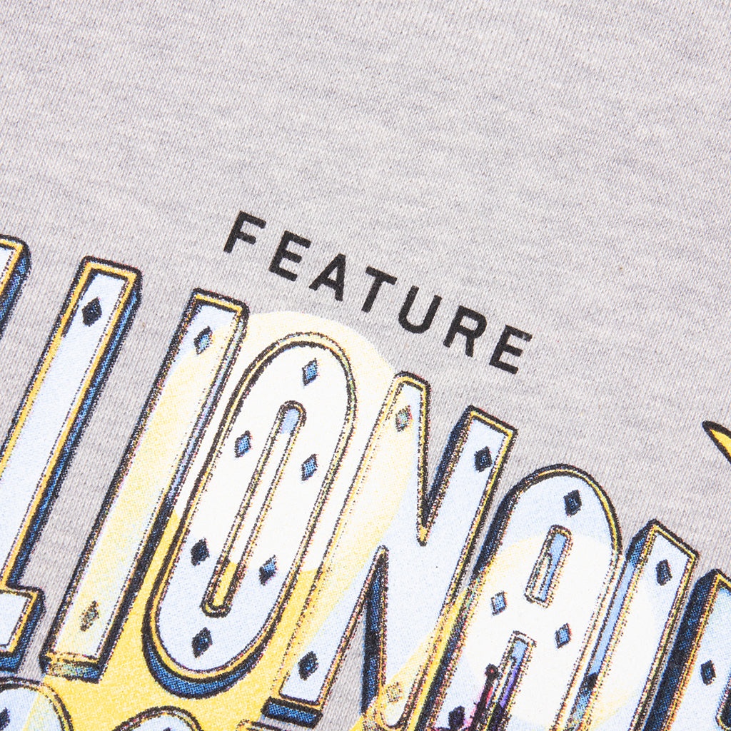 FEATURE X BILLIONAIRE BOYS CLUB STADIUM HOODIE - HEATHER GREY - 4
