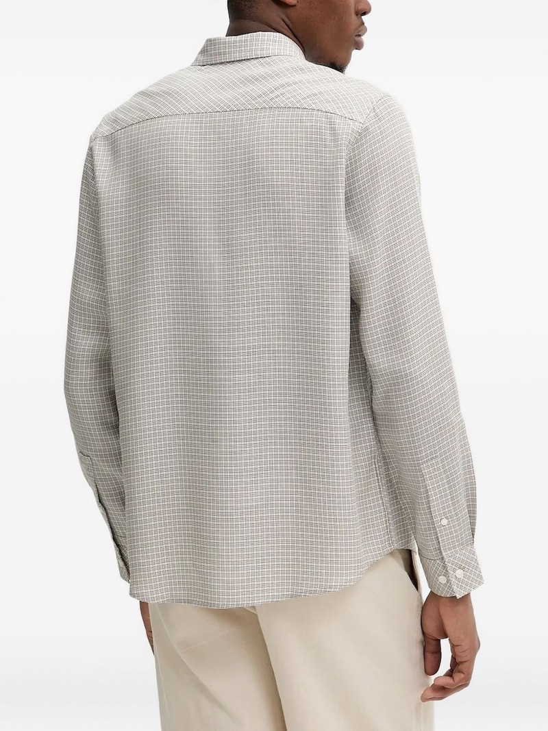 SAMSØE SAMSØE checked long-sleeve shirt outlook