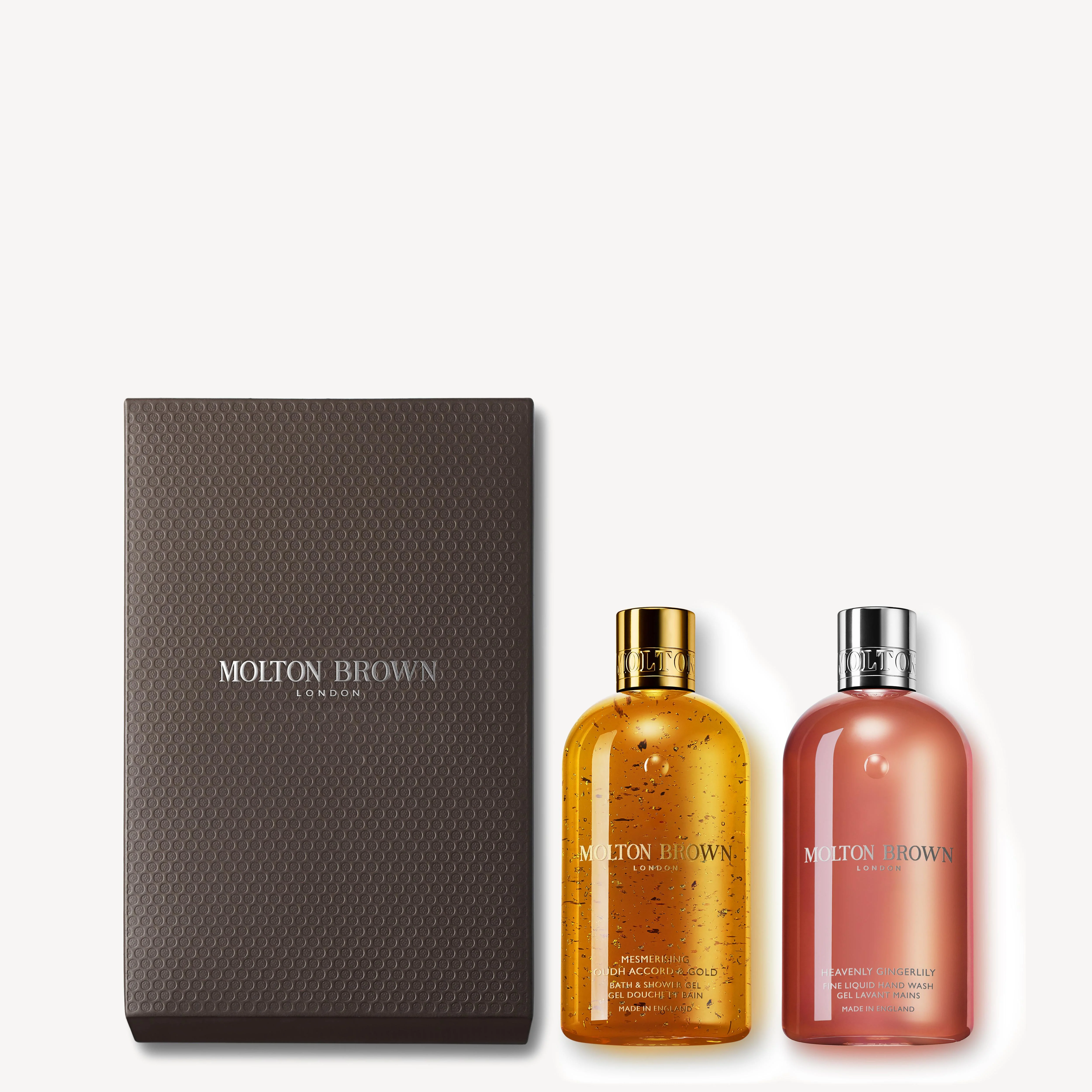 Mesmerising Oudh Accord & Heavenly Gingerlily Bathing Gift Set - 1