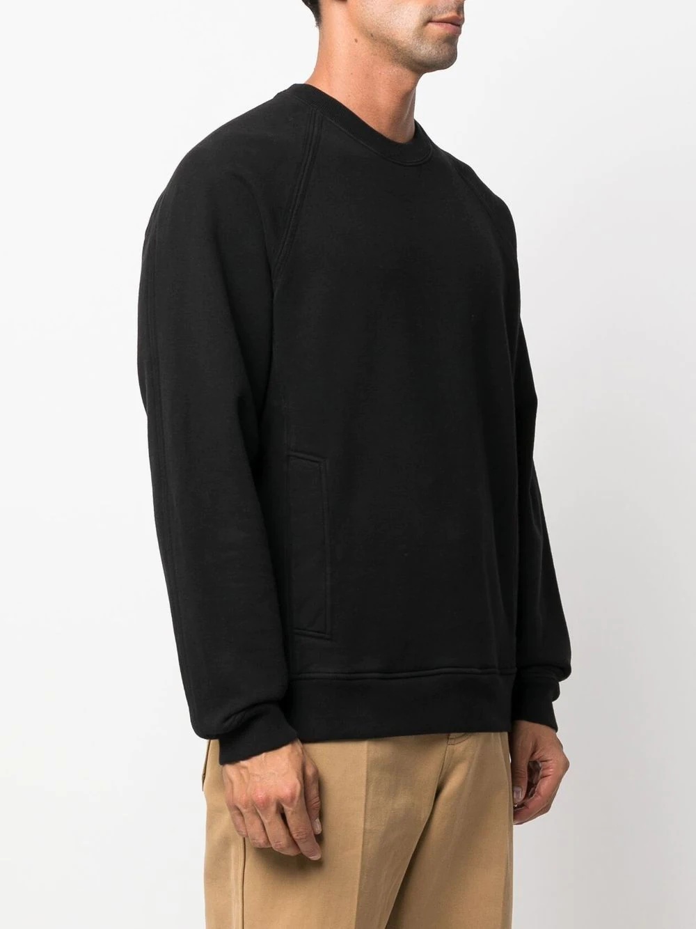 crewneck cotton sweatshirt - 3