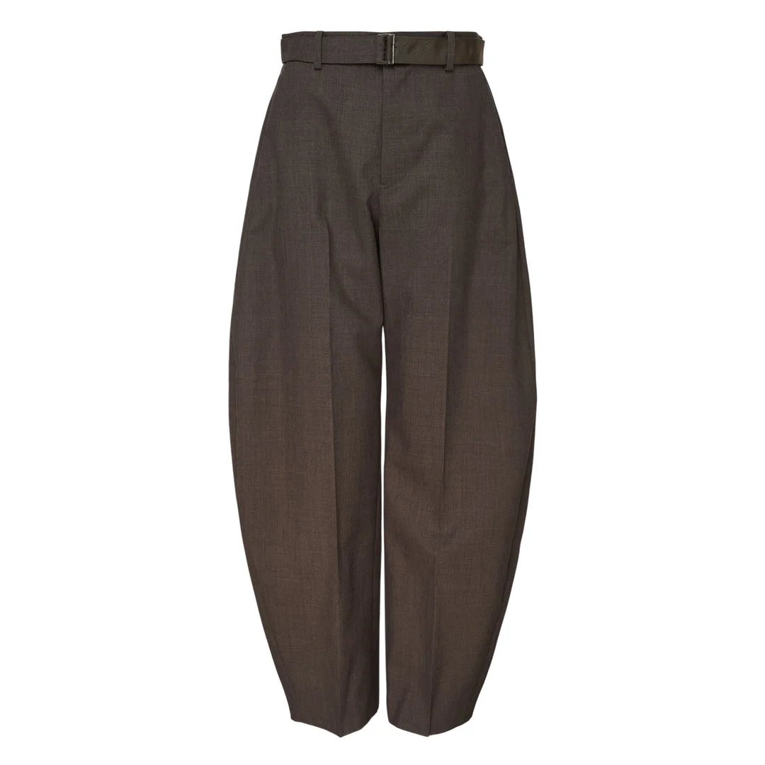 Belted Suiting Pants - 1
