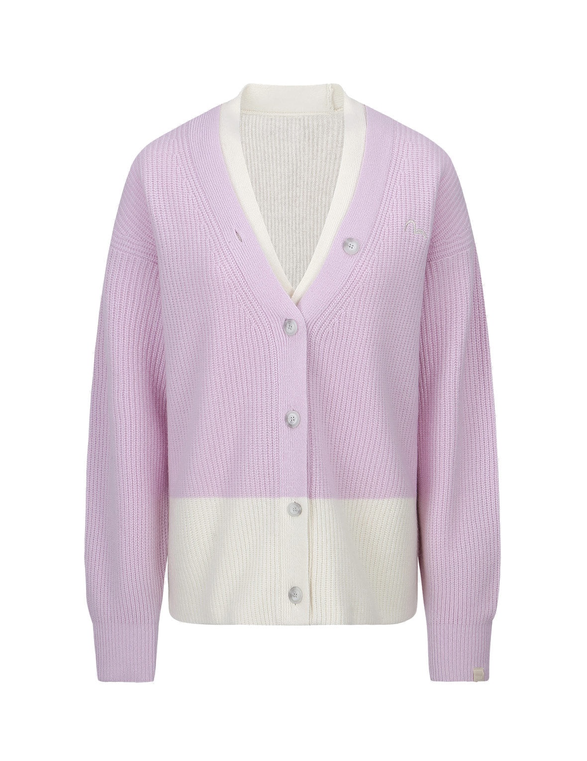 Logo Embroidered 2-in-1 Knitted Cardigan - 19