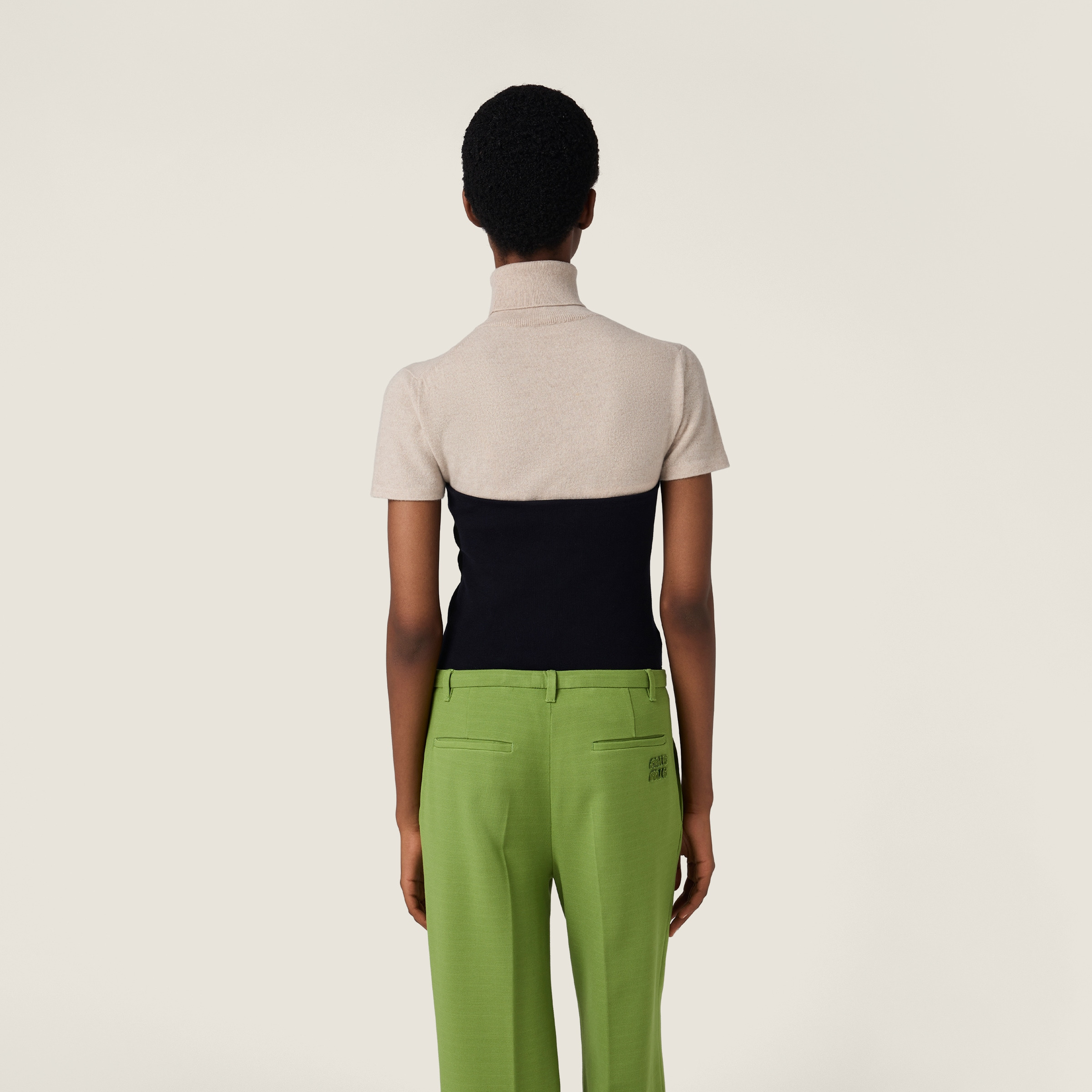 Cashmere turtleneck sweater - 3