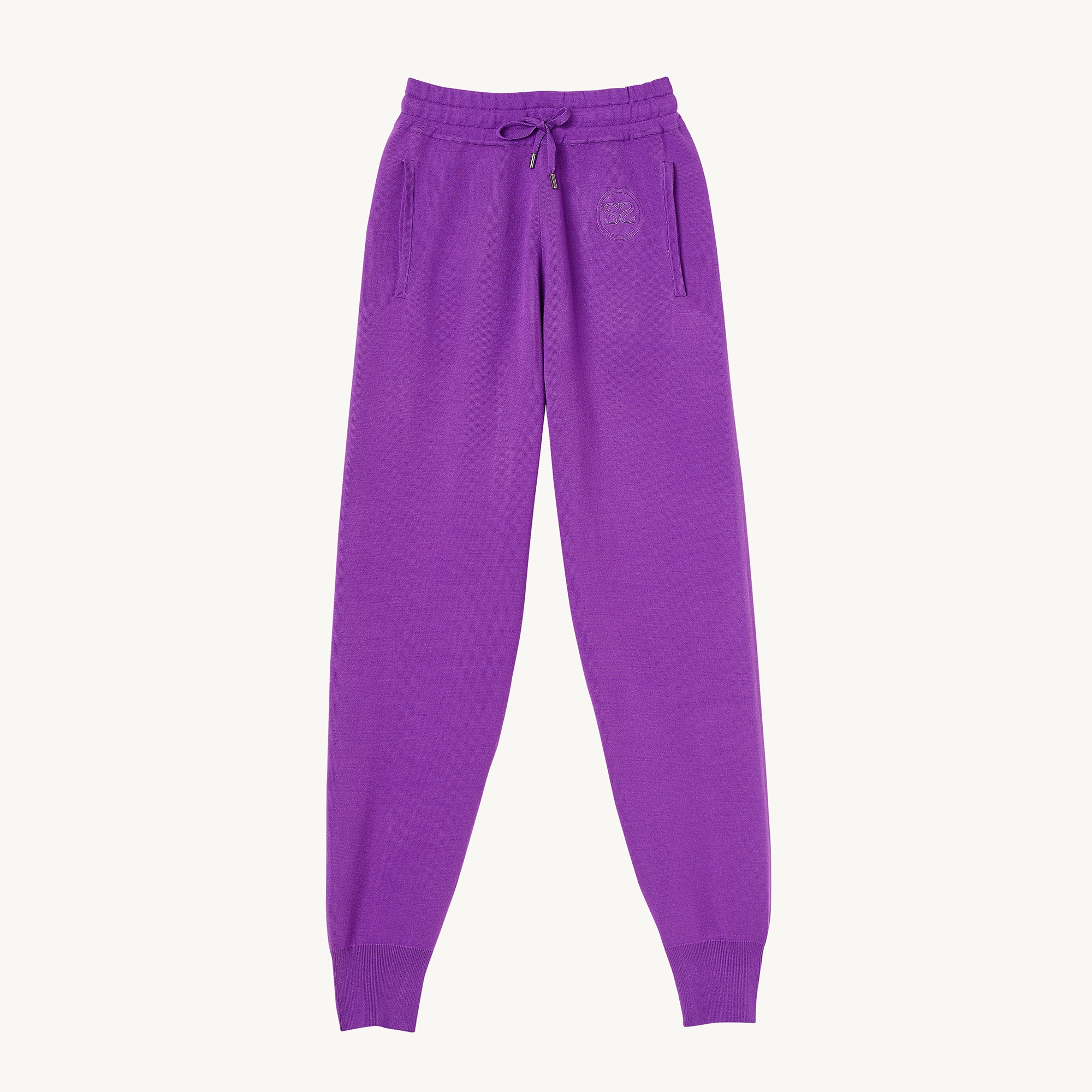 Knit jogging bottoms - 1